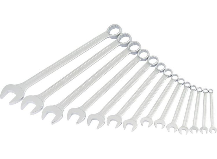 Draper 03107 Long Metric Combination Spanner Set (14 Piece)