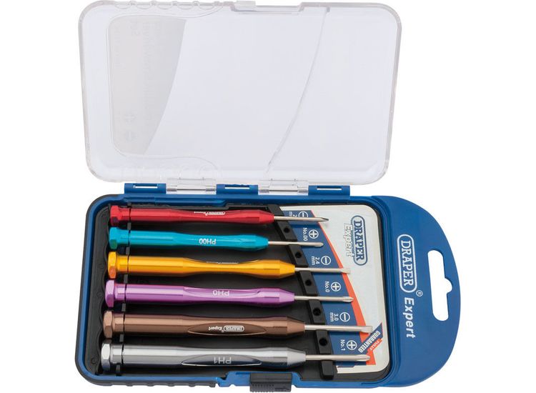 Draper 03266 Precision Screwdriver Set (6 Piece)