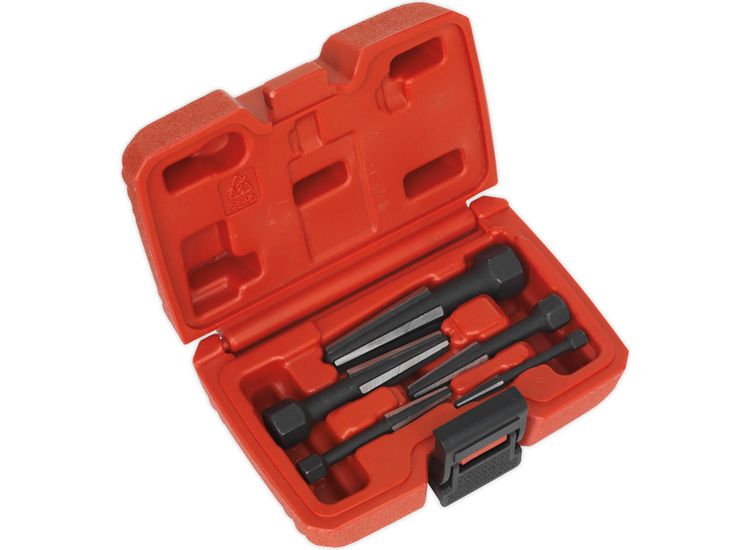 Sealey AK752 Screw Extractor Set 5pc Double Edge