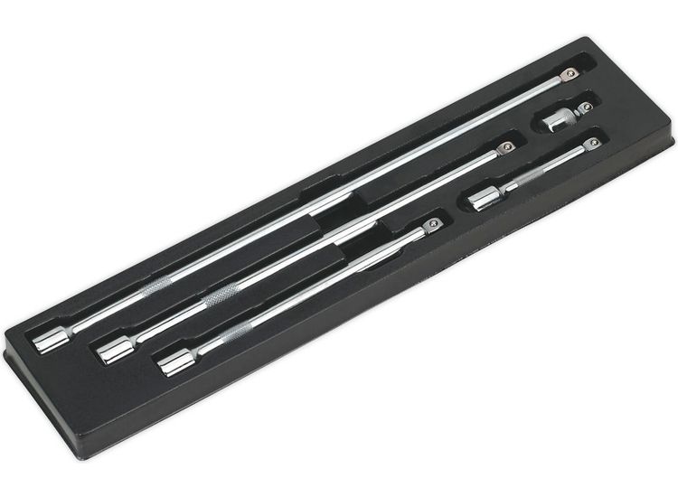 Sealey AK768 Wobble Extension Bar Set 5pc 1/2"Sq Drive