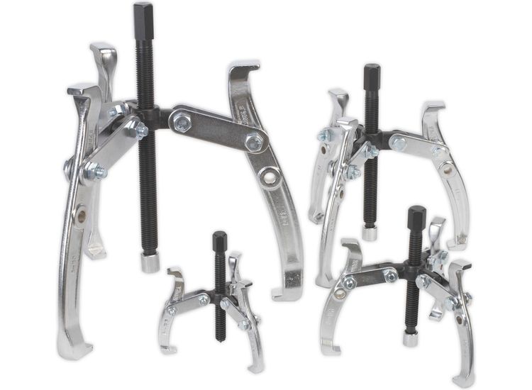 Sealey AK79 Gear Puller Set 4pc Triple Leg