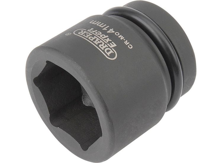 Draper 05121 Expert 41mm 1" Square Drive Hi-Torq&amp;#174; 6 Point Impact Socket