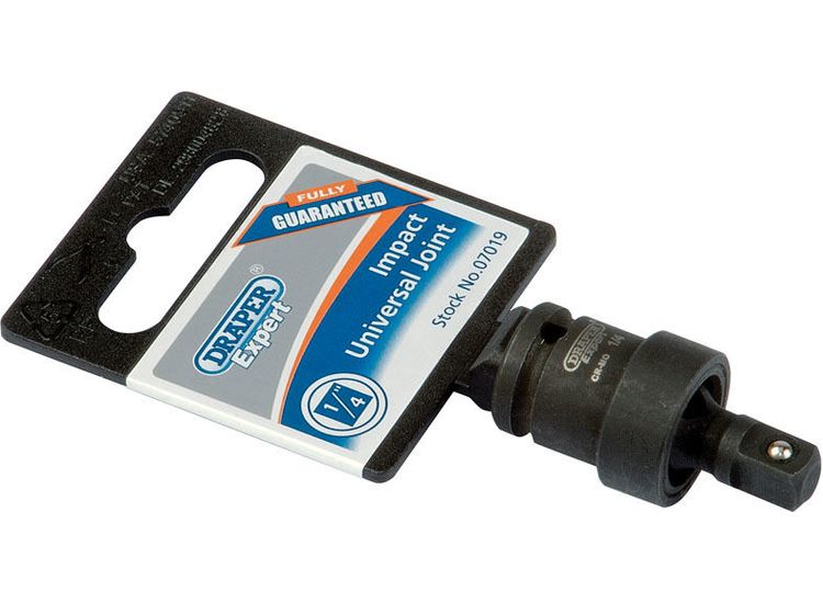 Draper 07019 Expert 1/4" Square Drive Impact Universal Joint