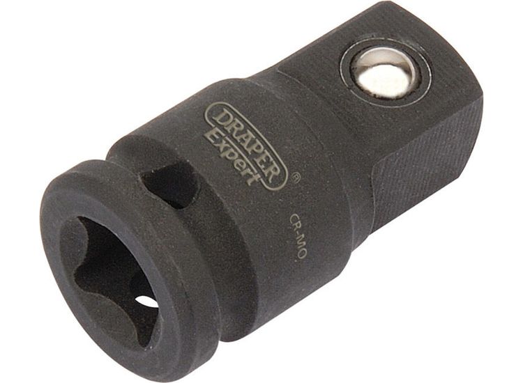 Draper 07021 Expert 1/4"(F) x 3/8"(M) Impact Socket Converter