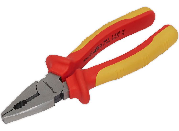 Sealey AK83454 Combination Pliers 175mm VDE Approved