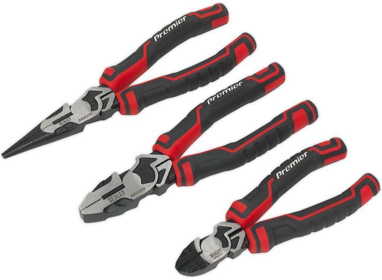 Sealey AK8376 Pliers Set High Leverage 3pc