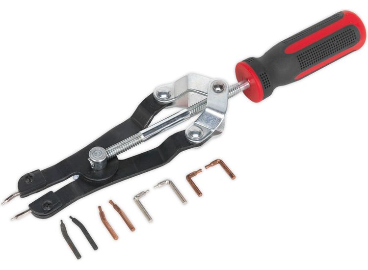 Sealey AK8451 Circlip Pliers Professional Internal/External Heavy-Duty