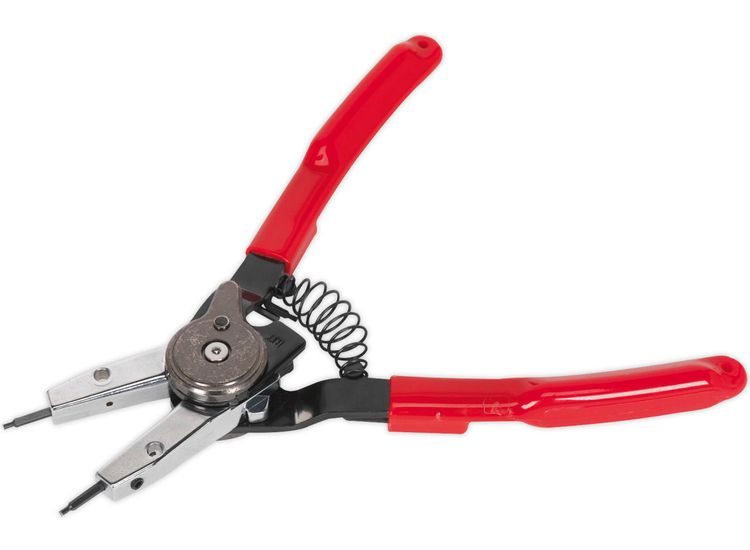 Sealey AK8453 Circlip Pliers Set Internal/External Quick Change