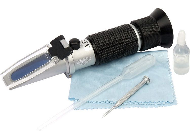 Draper 10645 Anti-Freeze, Battery and Screenwash Refractometer Kit