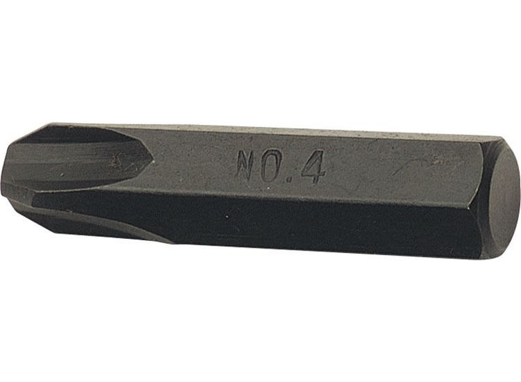 Draper 10820 No 4 Cross Slot Impact Screwdriver Bit