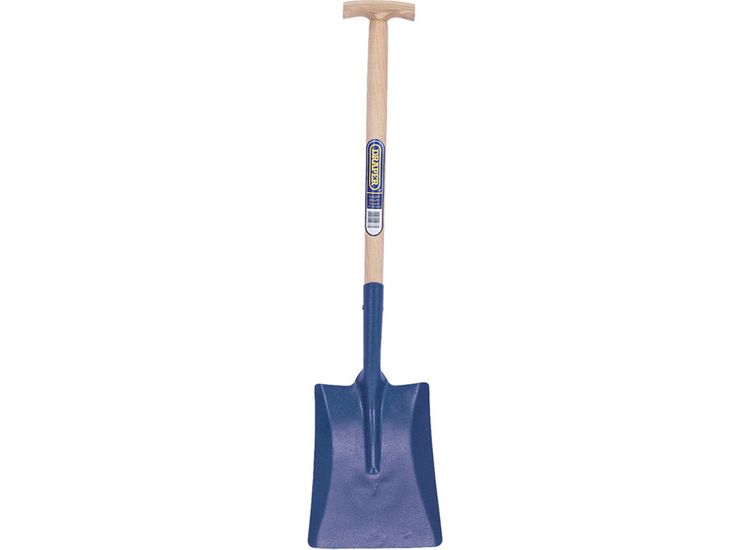 Draper 10877 Square Mouth 'T' Handled Shovel with Ash Shaft
