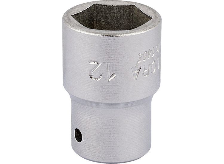 Elora 11101 12mm 1/4" Sq. Dr. Hexagon Socket