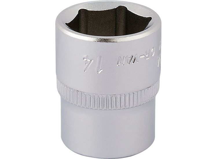 Elora 11103 14mm 1/4" Sq. Dr. Hexagon Socket