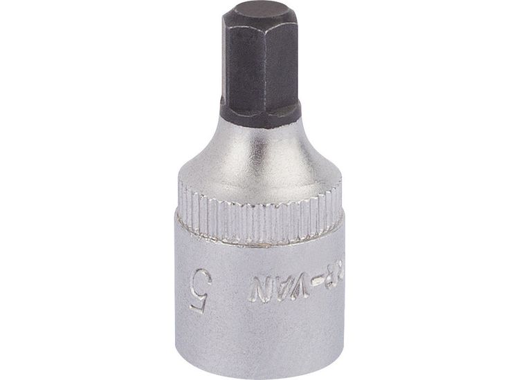 Elora 11126 5mm 1/4" Sq. Dr. Hexagon Screwdriver Socket