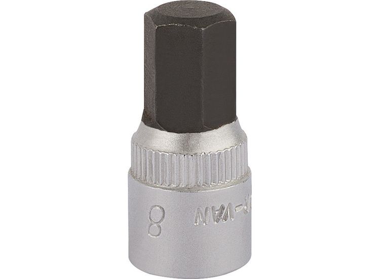 Elora 11128 8mm 1/4" Sq. Dr. Hexagon Screwdriver Socket