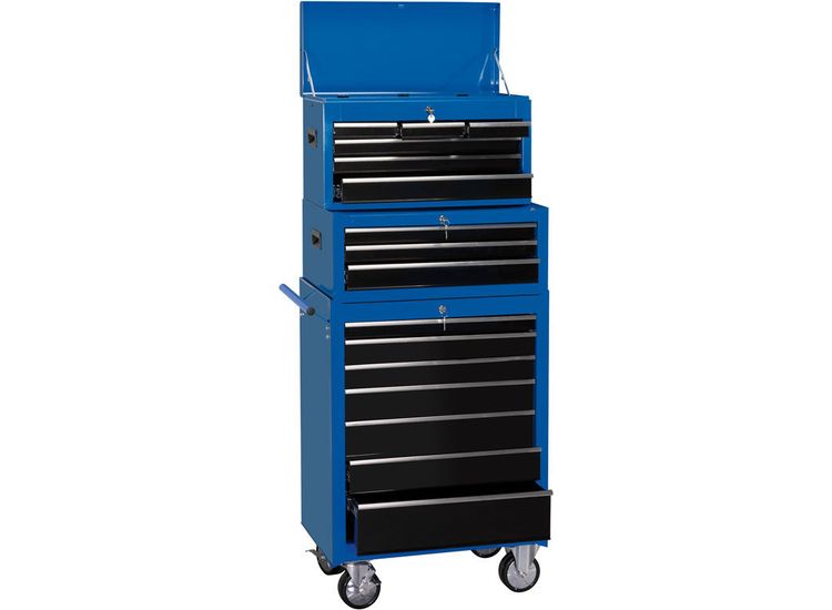 Draper 11541 26" Combination Roller Cabinet and Tool Chest (16 Drawer)