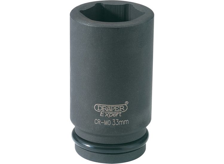 Draper 11899 33mm 3/4" Sq. Dr. Hi-Torq&amp;#174; 6 Point Deep Impact Socket