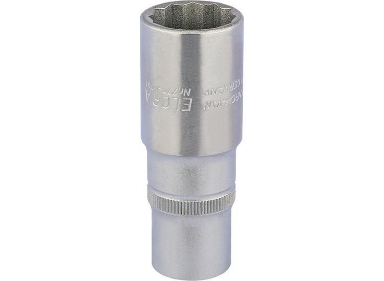 Elora 11936 22mm 1/2" Sq. Dr. Deep Bi-Hexagon Socket