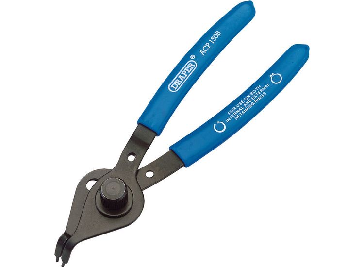Draper 12492 Bent Nose Reversible Circlip Pliers