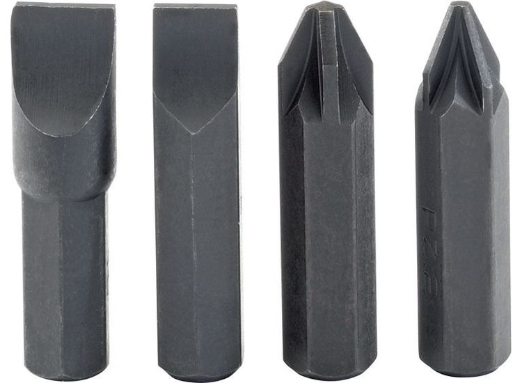 Draper 12542 Impact Screwdriver Bit Set (4 Piece)