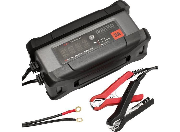 Schumacher® SPX458 Rugged 12V Battery Charger and Maintainer, 3A