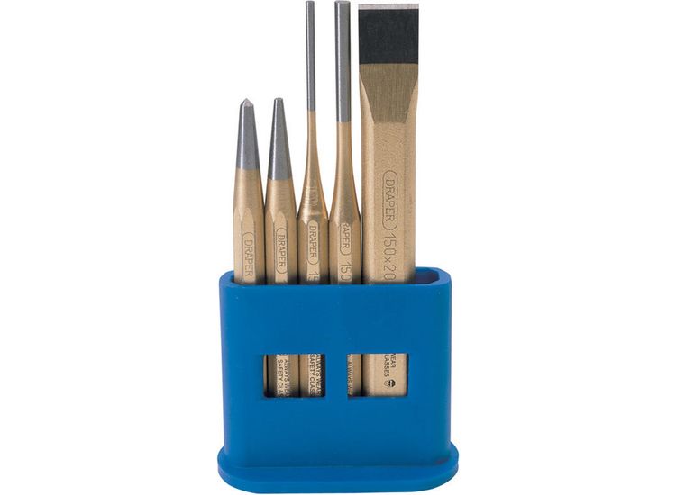 Draper 13042 Chisel and Punch Set (5 Piece)