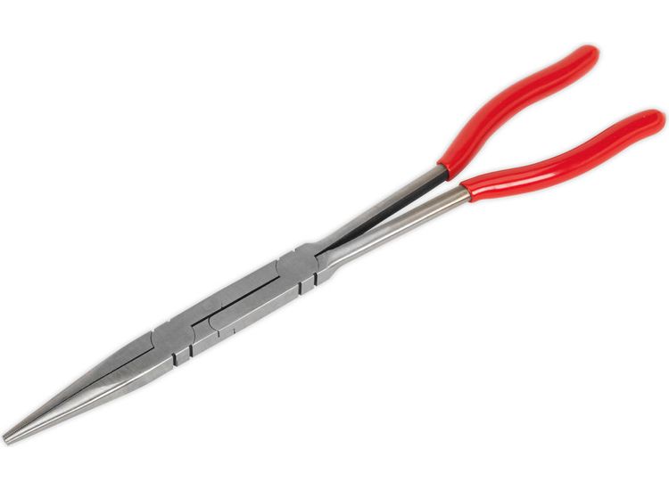 Sealey AK8591 Needle Nose Pliers Double Joint Long Reach 335mm