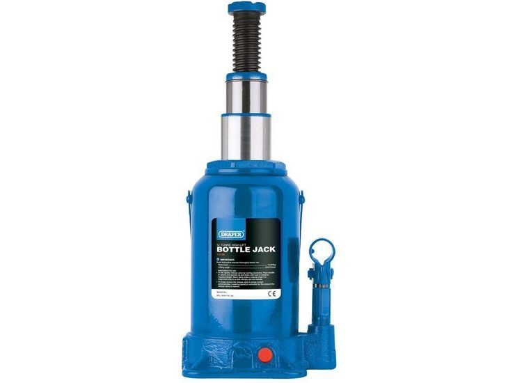 Draper 13126 High Lift Hydraulic Bottle Jack (12 Tonne)