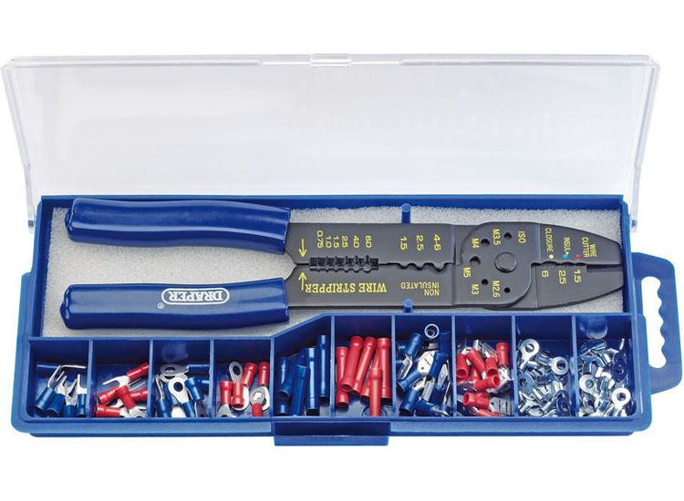 Draper 13658 5 Way Crimping Tool and Terminal Kit