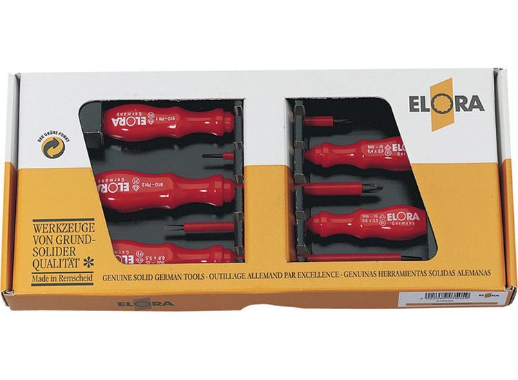 Draper 13668 VDE Approved Screwdriver Set (5 Piece)
