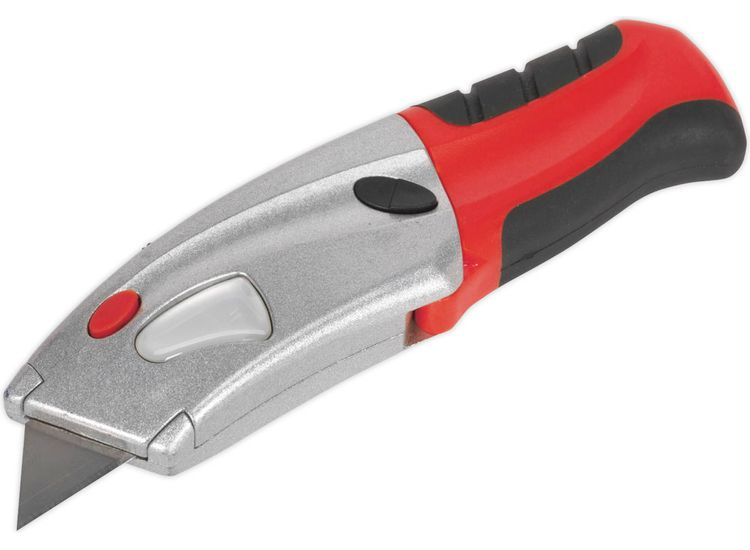 Sealey AK8603 Retractable Utility Knife Quick Change Blade