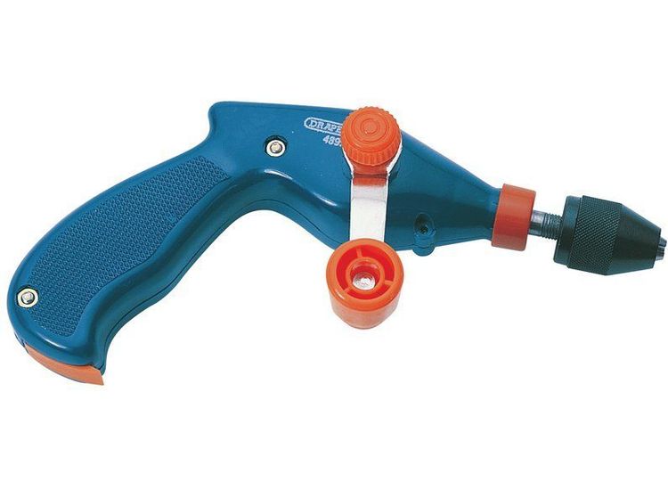 Draper 13841 8mm or 3/8" Chuck Pistol Grip Hand Drill