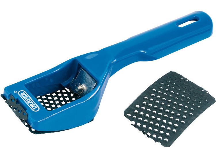 Draper 13855 65mm x 40mm Curved Blade Multi Rasp Shaver