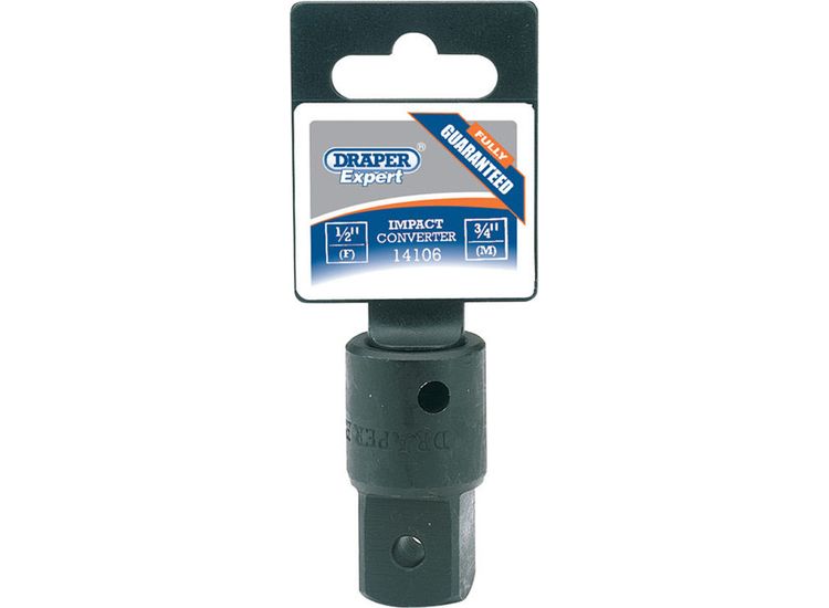 Draper 14106 1/2"(F) x 3/4"(M) Impact Socket Converter