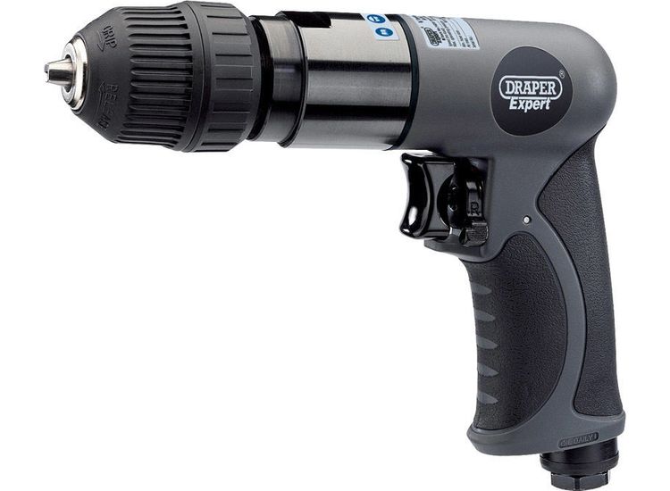 Draper 14258 Composite Reversible Keyless Air Drill (10mm)