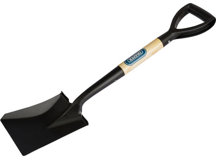 Draper 15073 Square Mouth Mini Shovel with Wood Shaft