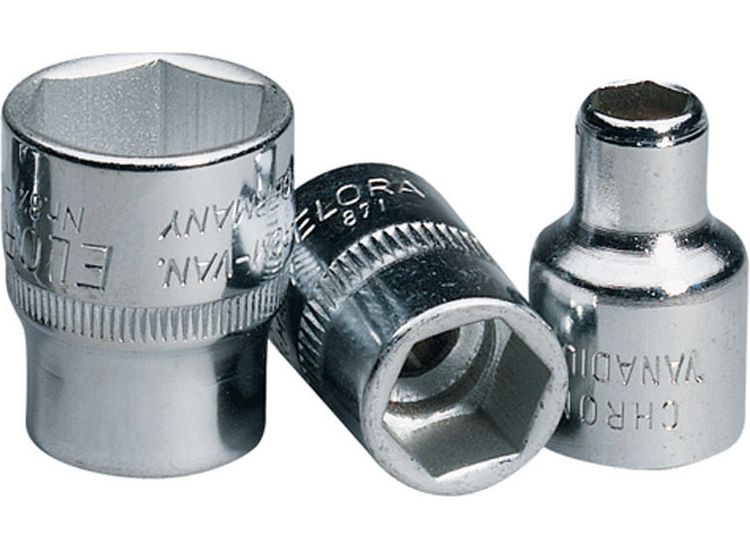 Elora 15229 14mm 3/8" Sq. Dr. Hexagon Socket