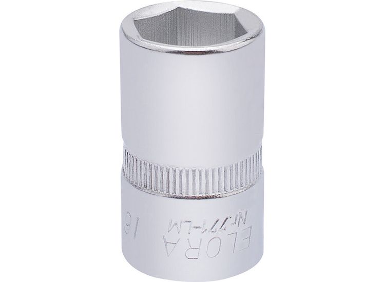Elora 15305 16mm 1/2" Sq. Dr. Hexagon Socket