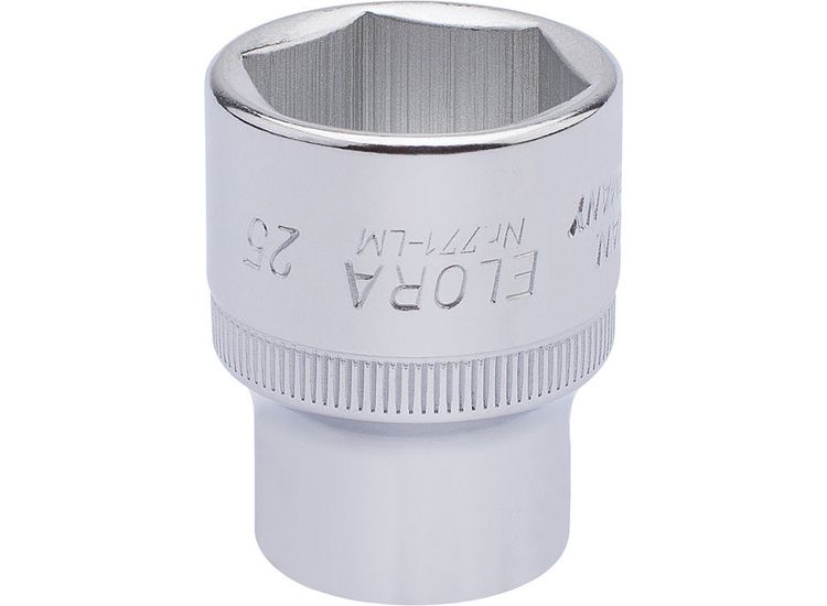 Elora 15314 25mm 1/2" Sq. Dr. Hexagon Socket