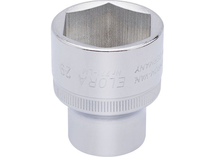 Elora 15318 29mm 1/2" Sq. Dr. Hexagon Socket