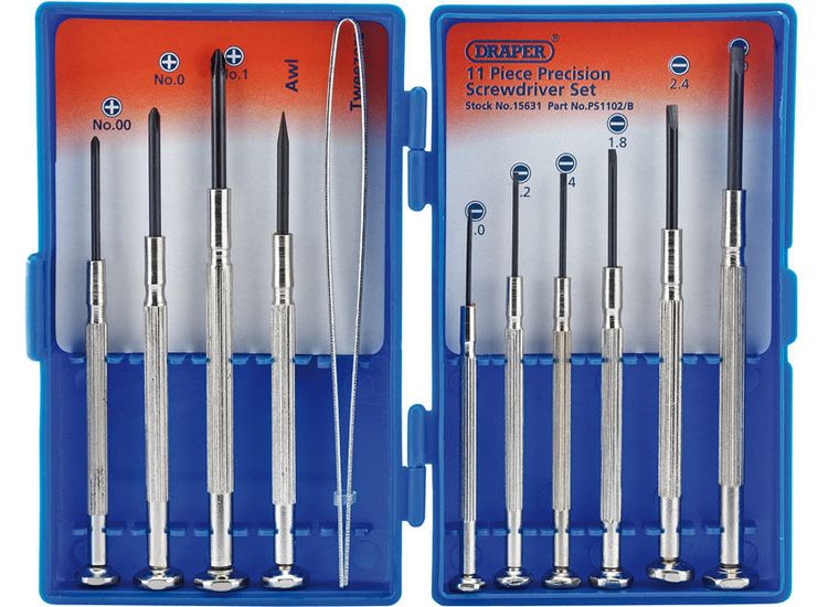 Draper 15631 Precision Screwdriver Set (11 Piece)
