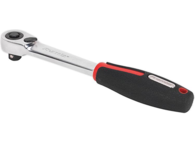 Sealey AK8981 Ratchet Wrench 3/8"Sq Drive Compact Head 72-Tooth Flip Reverse Platinum Series