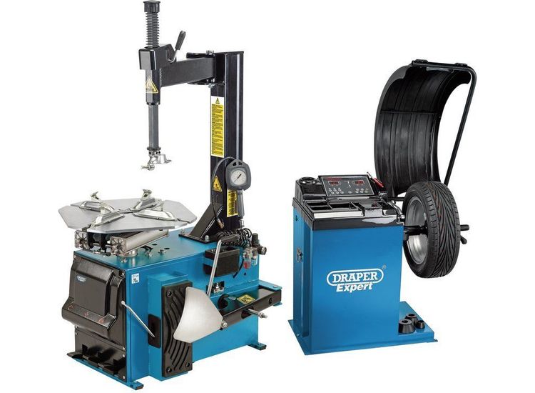 Draper 16235 Tyre Changer and Wheel Balancer Kit