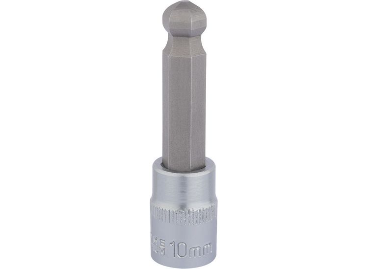 Draper 16293 3/8" Sq. Dr. Ball End Hexagonal Socket Bits (10mm)