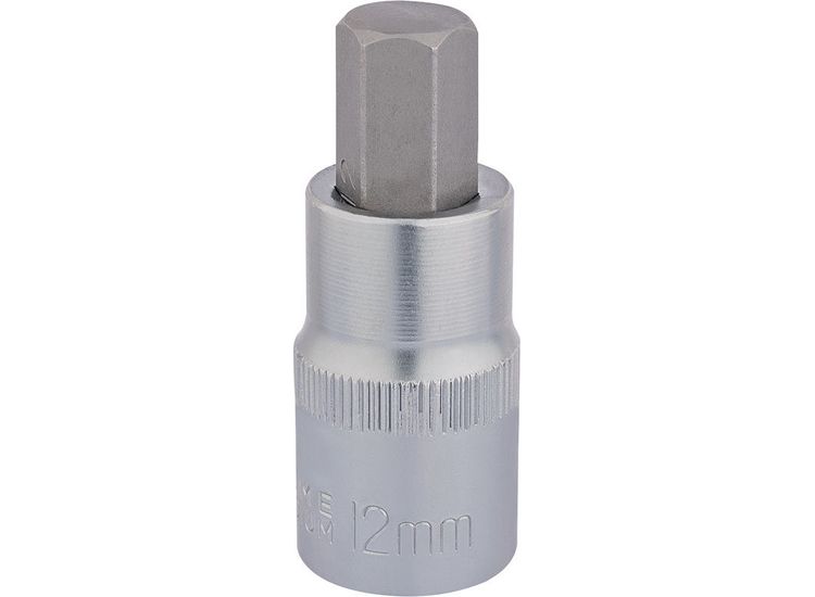 Draper 16304 1/2" Sq. Dr. Hexagonal Socket Bits (12mm)
