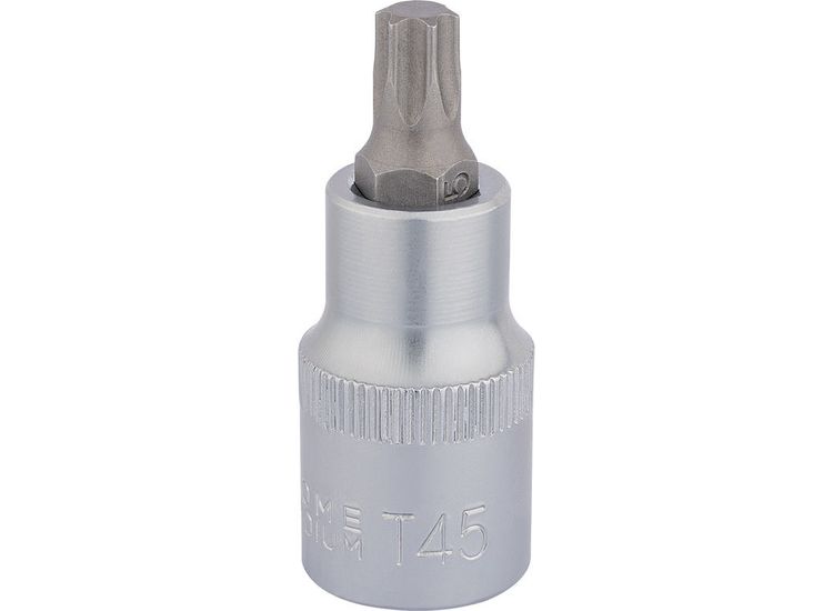Draper 16315 T45 x 55mm 1/2" Sq. Dr. TX-STAR&amp;#174; Socket Bit