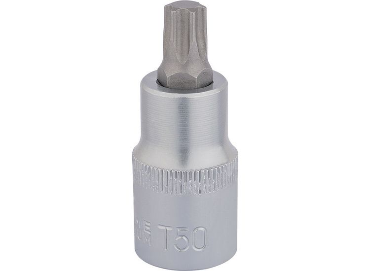 Draper 16317 T50 x 55mm 1/2" Sq. Dr. TX-STAR&amp;#174; Socket Bit