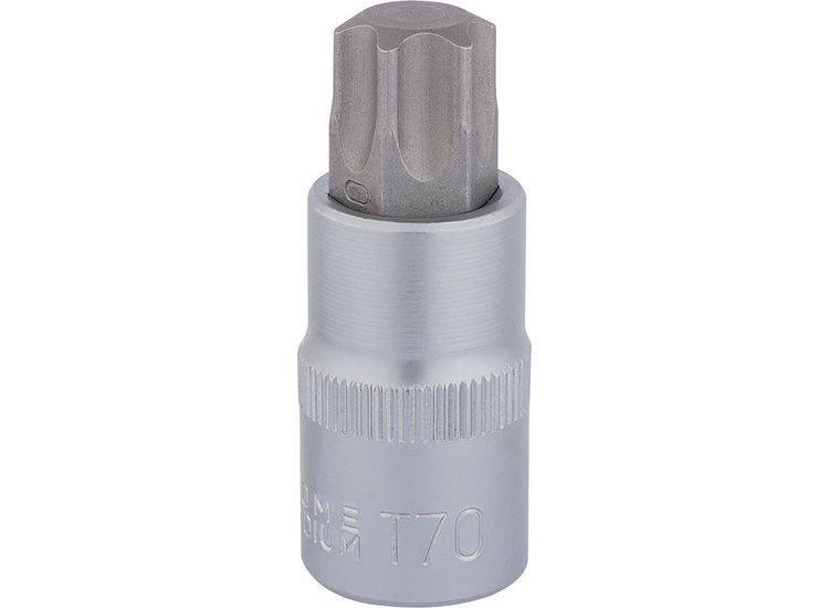 Draper 16325 T70 x 55mm 1/2" Sq. Dr. TX-STAR&amp;#174; Socket Bit