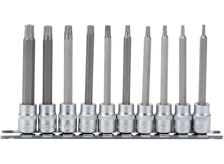 Draper 16333 3/8" Sq. Dr. TX-STAR&amp;#174; Security Socket Bit Set (10 Piece)