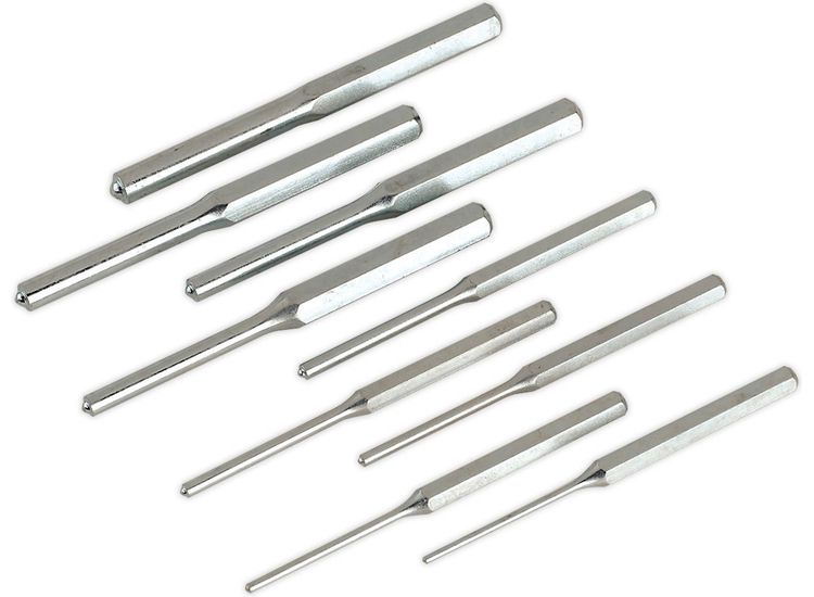 Sealey AK9109 Roll Pin Punch Set 9pc 1/8-1/2" Imperial
